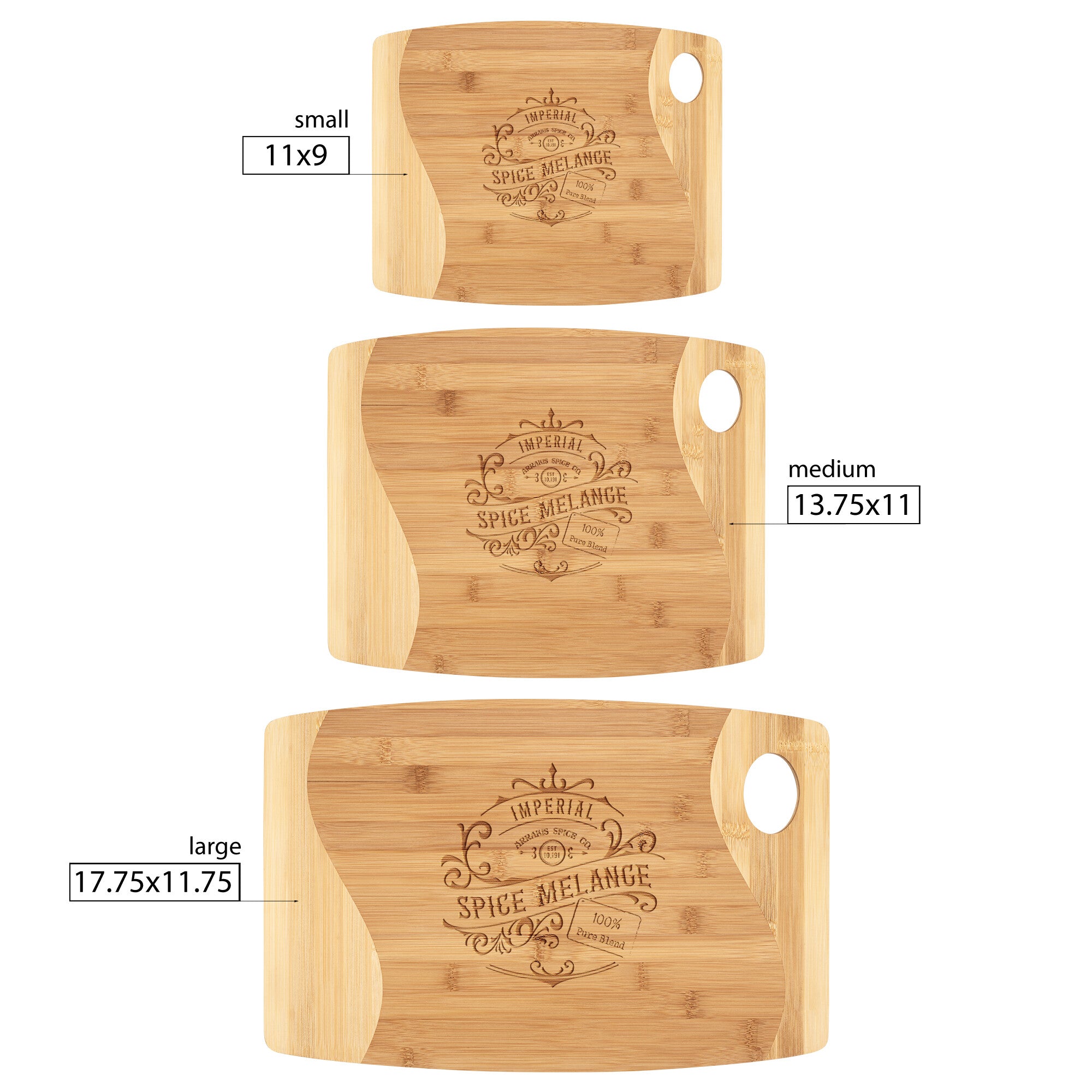 Dune Spice Melange Wooden Cutting Board